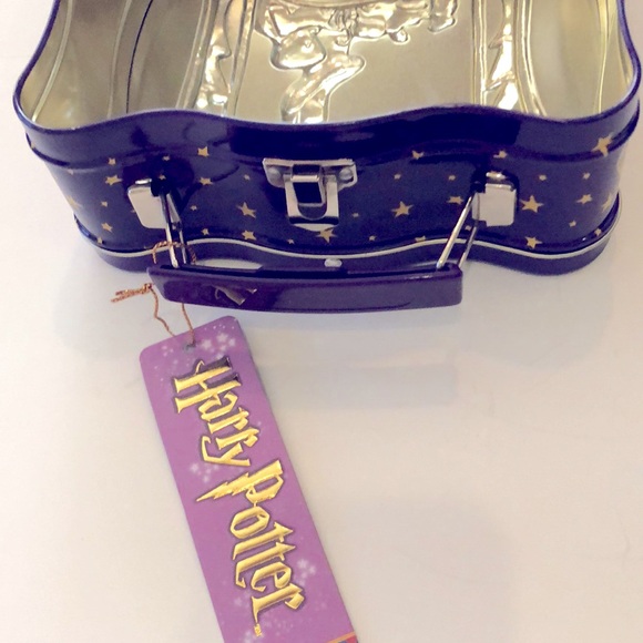 Metal Harry Potter and The Sorcerer's Stone Tin Carry Case - Rare/Vintage - NWT - Picture 6 of 12